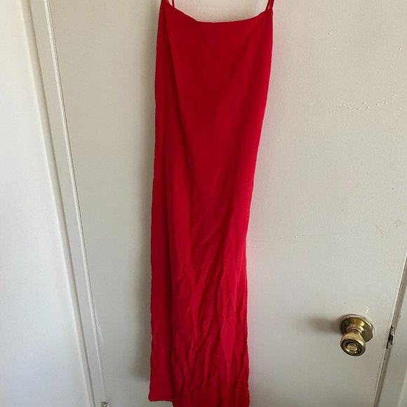 MADEWELL SILK EVA SIDE SLIT DRESS - SIZE 6 - Picture 4 of 9